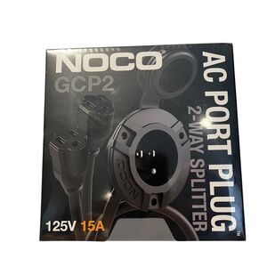 NOCO GCP2 15A 125V AC Port Plug with Dual 18-Inch Integrated Extension Cord NEW